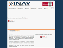 Tablet Screenshot of inav.cl
